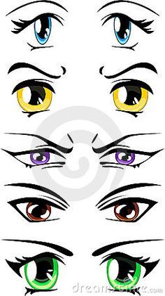 236x421 Cartoon Eyes Vector Portraits In Cartoon Eyes, Caricature