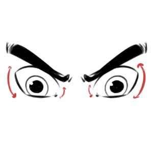 300x300 How To Draw An Angry Face With Emotion Drawing