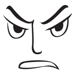 256x256 Angry Eyes Clipart
