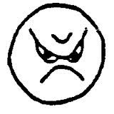 160x160 Angry Face Drawing Facebook Chat Code
