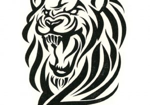 300x210 Angry Lion Face Sketch Lion Face Line Drawing At Getdrawings