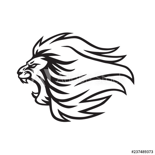 Angry Lion Drawing | Free download on ClipArtMag