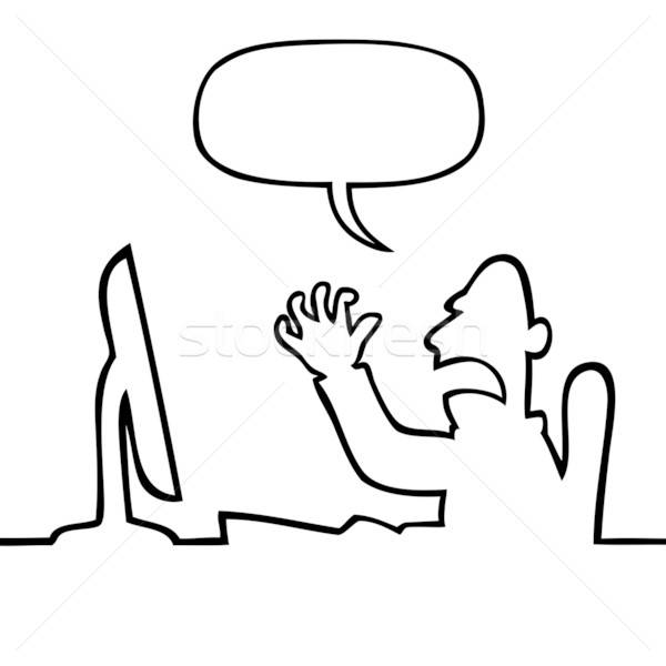 600x600 Angry Man Shouting