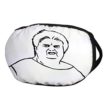425x425 Fashion Cotton Antidust Face Mouth Mask, Humor Decor, Chubby Guy