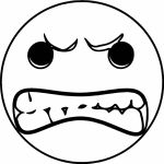 150x150 Anger Clipart Coloring