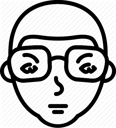 464x512 Angry, Avatar, Eyeglasses, Face, Nerd, People, Person Icon