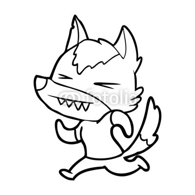 400x400 Angry Wolf Cartoon Buy Photos Ap Images Detailview