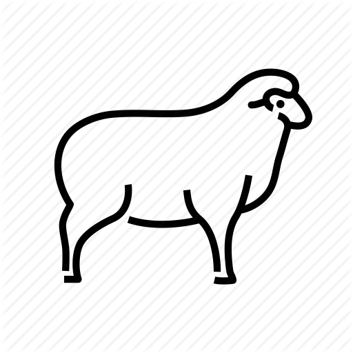 512x512 Animal, Animals, Farm, Lamb, Mammal, Sheep Icon