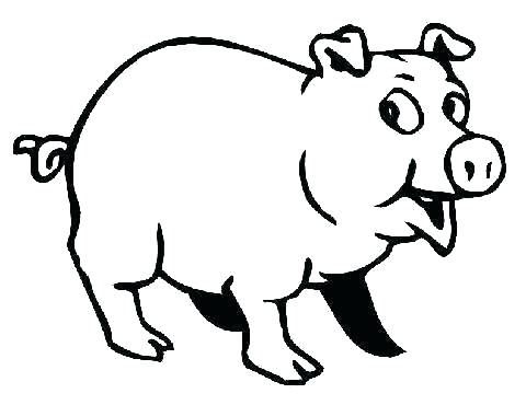 480x370 Easy Pig Drawing Easy Daddy Pig Drawing