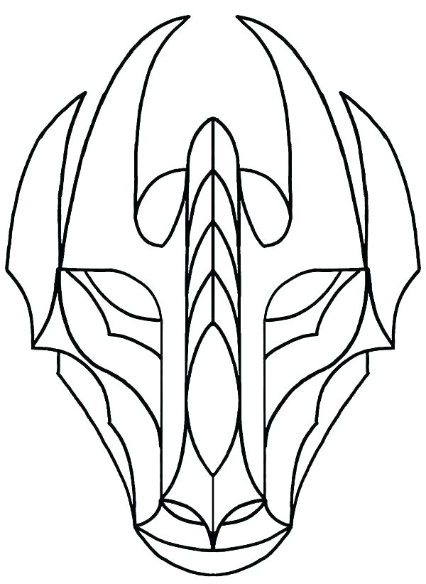 600x822 Dog Face Mask Template Animal Mask Drawing At Free For Personal