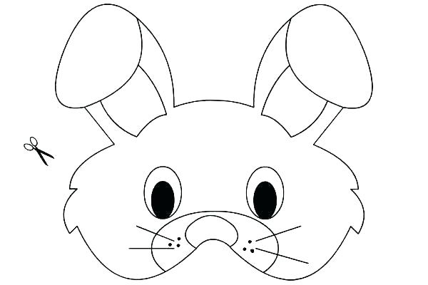 600x400 Kangaroo Mask Template Printable Animal