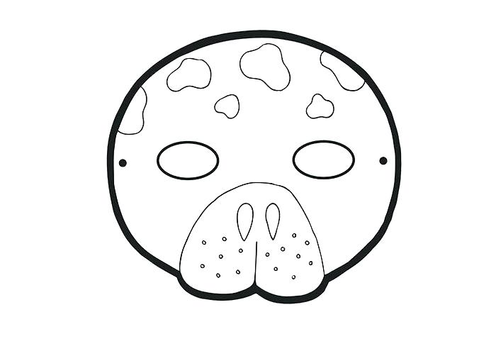 700x495 Animal Mask Templates