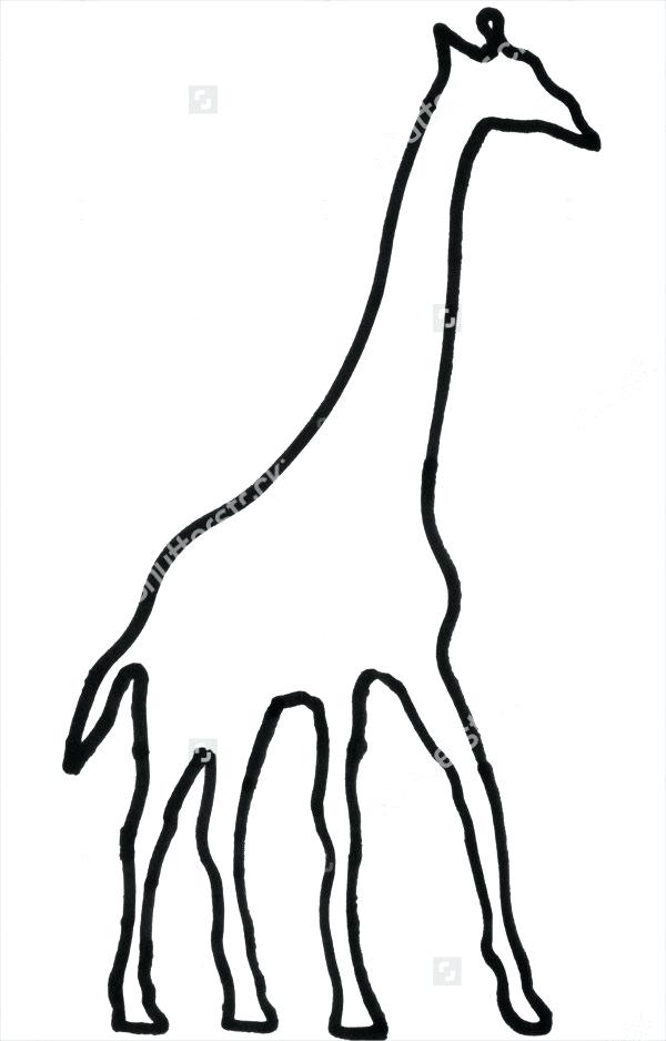 600x938 Images Of Giraffe Template Printable Coloring Pages Mask Free