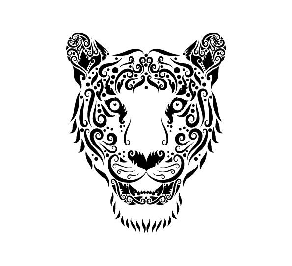 595x543 Collection Of Hand Drawn Animal Pattern Vector Animals