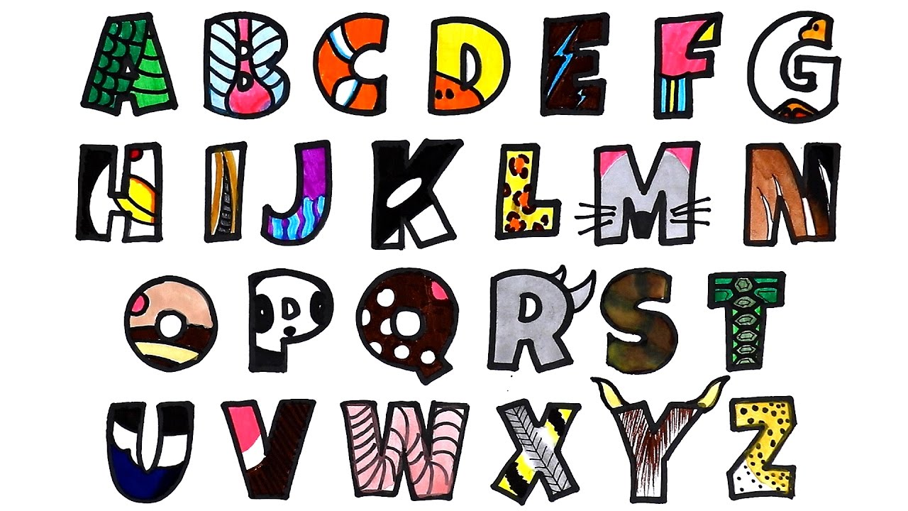 1280x720 Best Abc Animal Print Learning Video For Toddlers Preschool