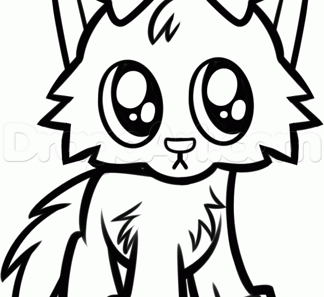 654x600 Huge Collection Of 'cute Baby Animals Drawing' Download More Than