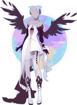 256x350 Fallen Angel Drawing Anime