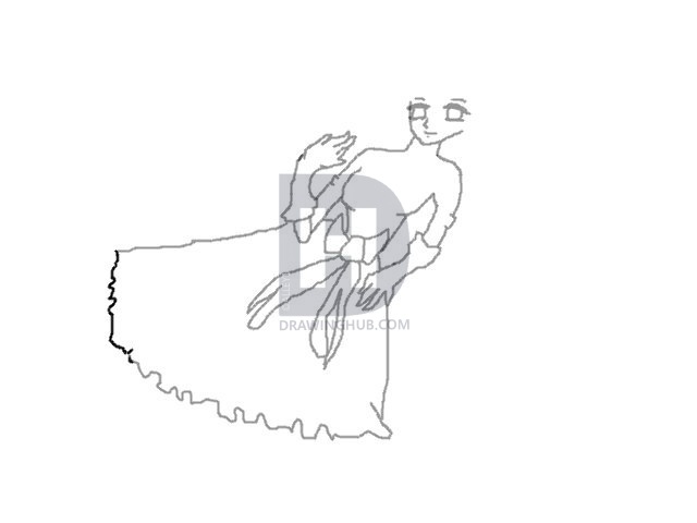 640x480 How To Draw An Anime Angel, Step