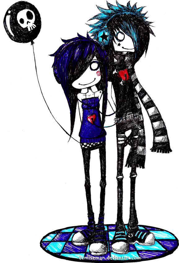 578x846 Collection Of Free Background Drawing Emo Download On Ui Ex