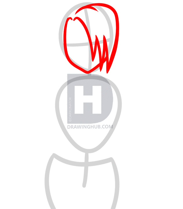 632x720 How To Draw Anime Bodies, Draw Anime Body Figures, Step