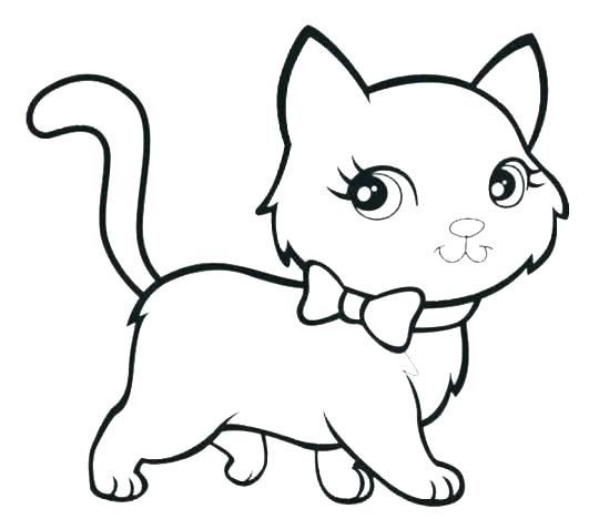540x468 Anime Cat Coloring Pages