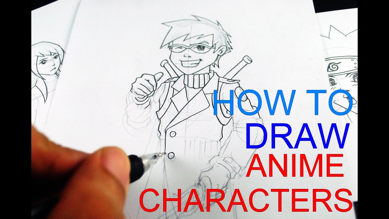 1280x720 How To Draw Anime Characters