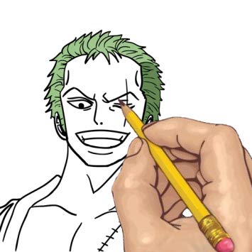 355x355 How To Draw One Piece Anime Manga Characters