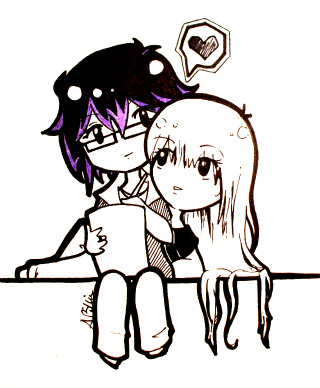 320x388 Cute Anime Love Chibi Drawing Anime Collection