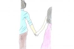 236x157 Black Couple Cartoon Drawings Comic Love Step