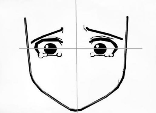 515x373 How To Draw Anime Eyes Crying Drawing Tips In Manga