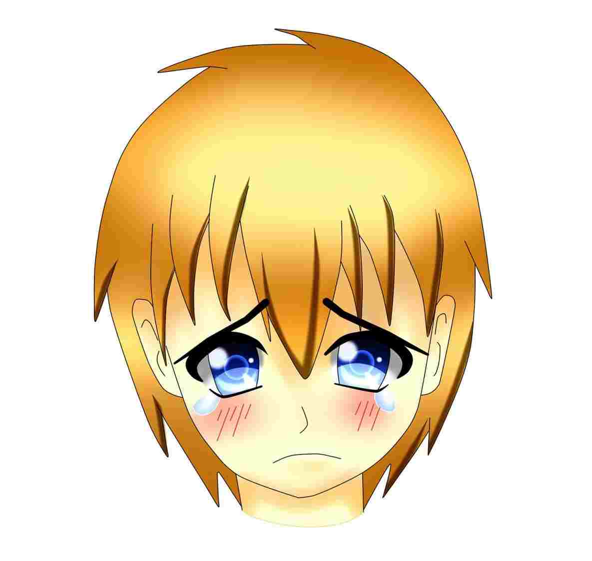 1185x1123 Anime Face With Tears Drawing Crying Google Search Sad Girls
