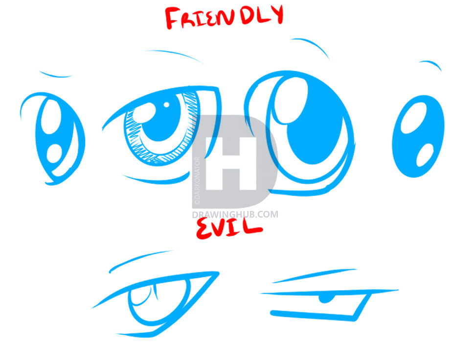 971x704 How To Draw Cartoon Dog Eyes
