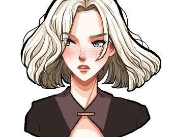 340x270 Original Anime Art Etsy