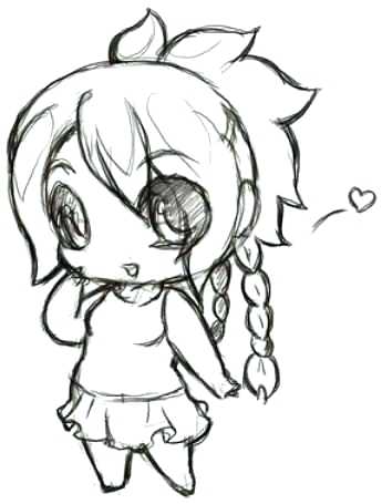 345x455 Anime Drawing Chibi Ghetto Tutorial Drawing Anime Chibi Art
