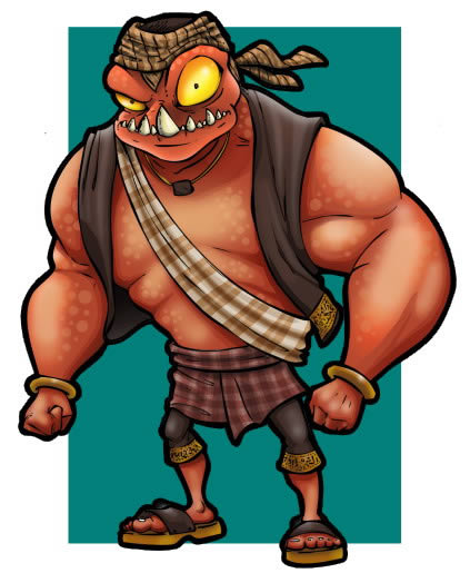 423x524 Draw A Cartoon Monster Character In Photoshop