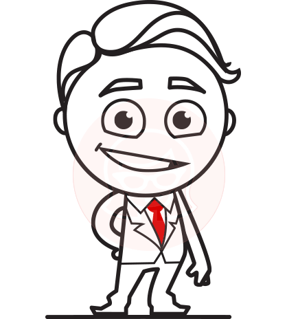 418x464 Collection Of Free Outline Drawing Cartoon Character Download