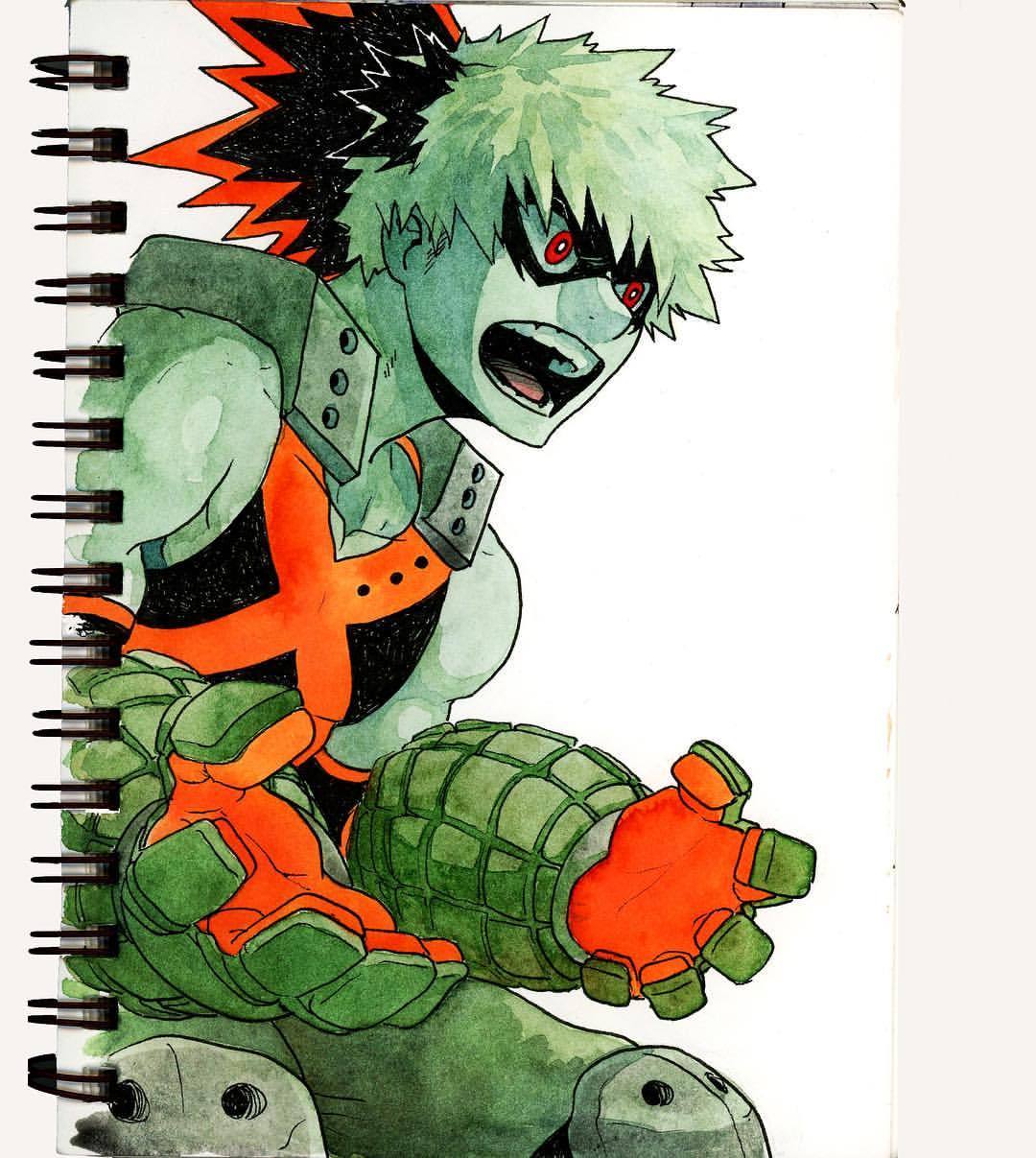 1080x1207 the tiffany that draws my boy bakugo!! love this explosive