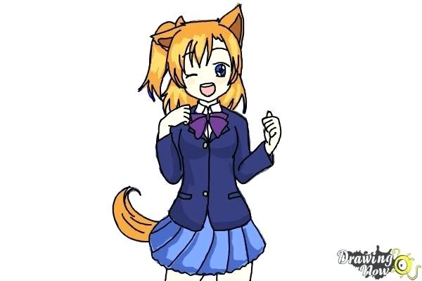 600x400 How To Draw Easy Anime Girl