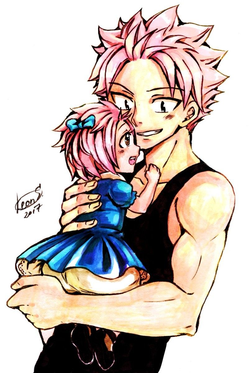 802x1200 Natsu And Baby Nashi Fairy