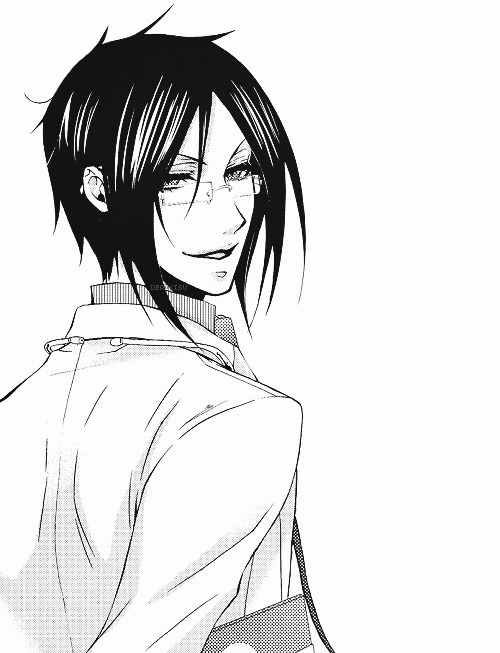 500x653 Gif Mine Black And White Sad Eyes Anime Supernatural Manga Family