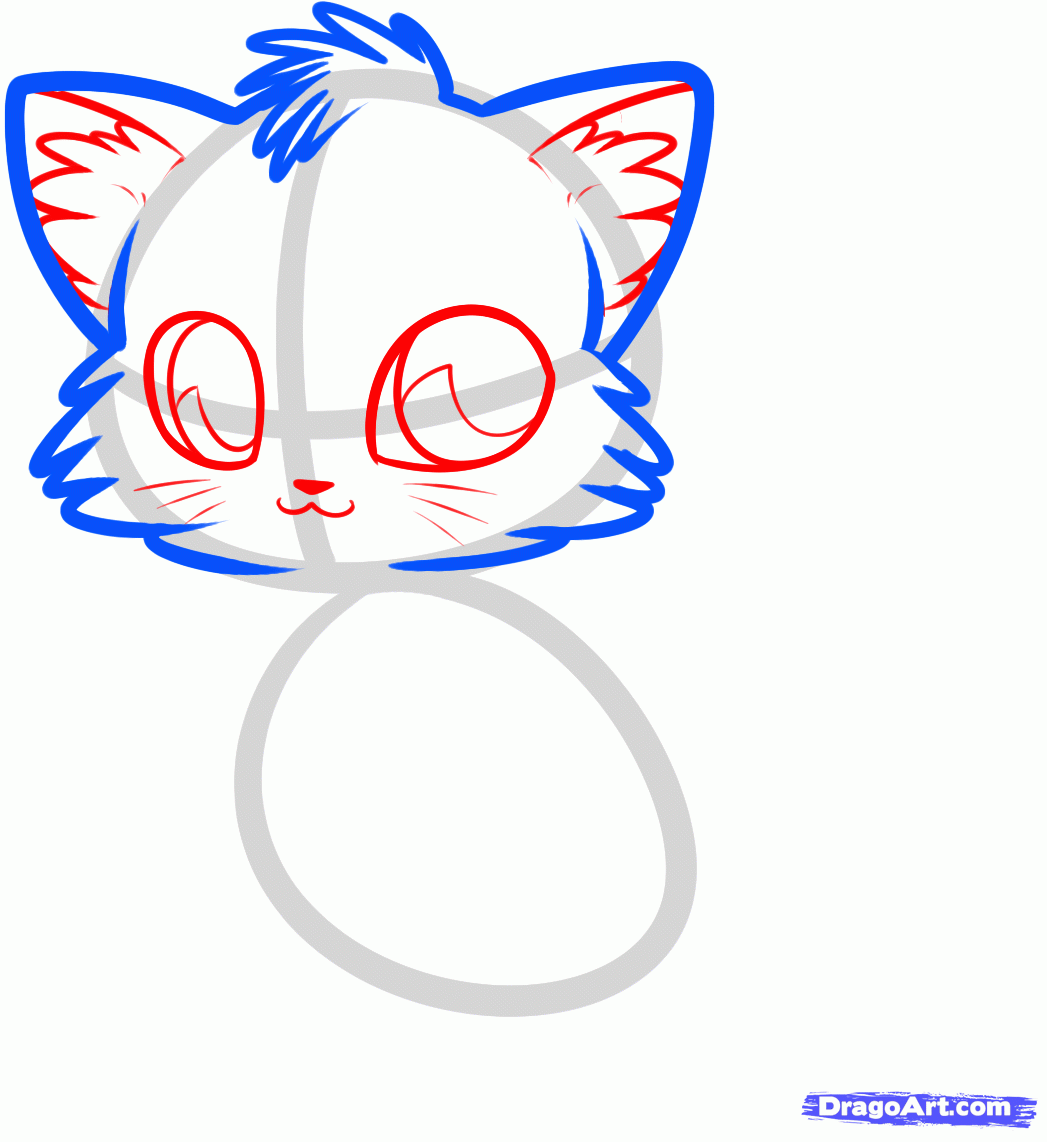 1047x1142 How To Draw An Anime Fox, Step