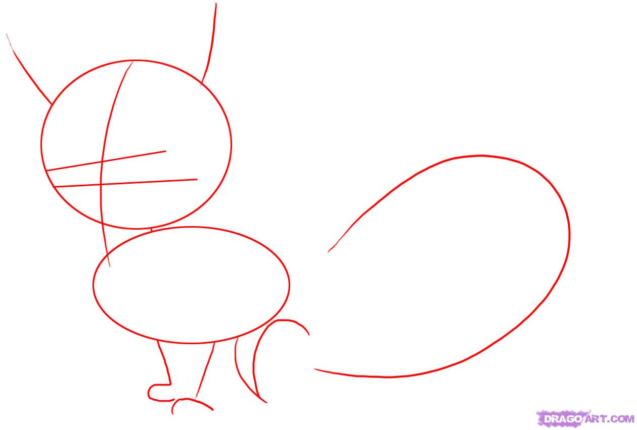 1260x852 How To Draw An Anime Fox, Step