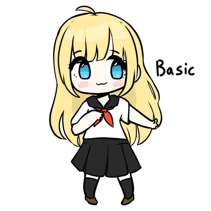 680x680 Draw A Cute Anime Chibi