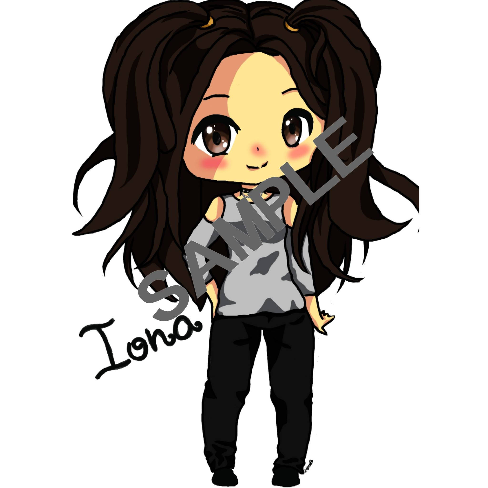 2048x2048 fandom custom digital printed portrait animemanga art etsy