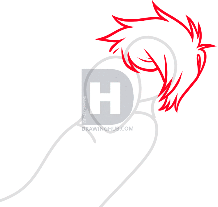 757x720 How To Draw An Anime Hug, Step