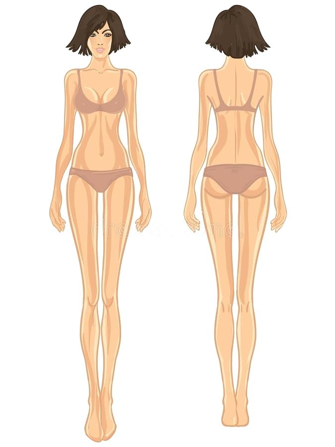 675x900 Boy Outline Anime Girl Body Woman Template Drawing