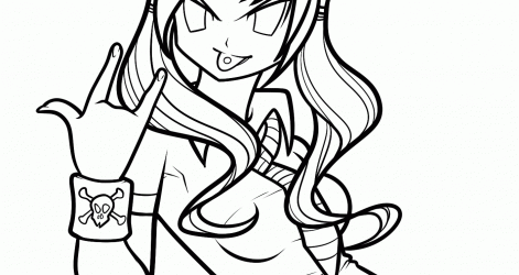 471x250 How To Draw Anime Girl Face And Body An Shape Sideways A Easy