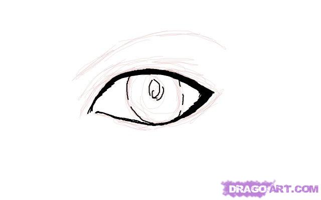 640x400 How To Draw Anime Boy Eyes Step
