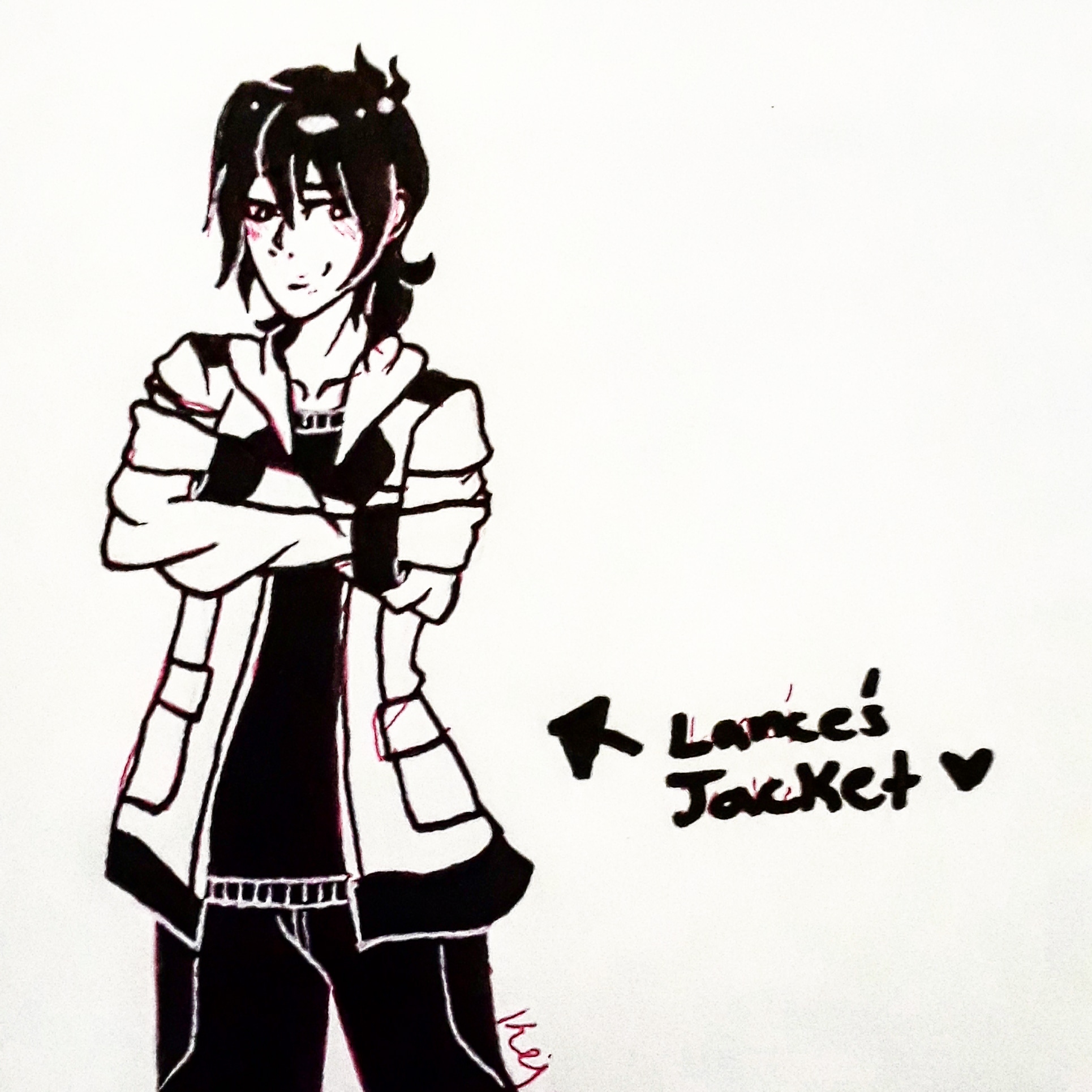 1930x1930 Klance Voltron Keith Lance Kogane Drawing