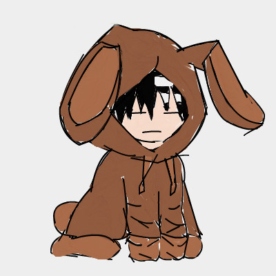 400x400 Death The Kid Bunny Costume An Anime Speedpaint Drawing
